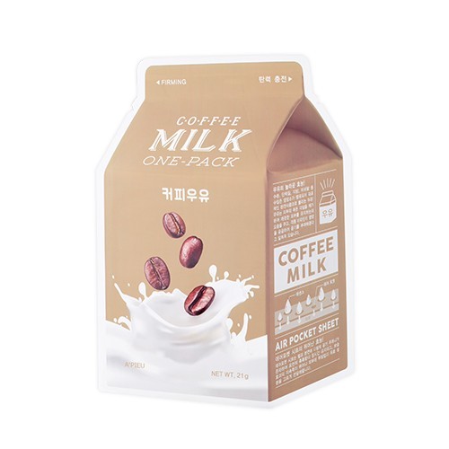 A'PIEU Milk One Pack Sheet Mask - Firming Coffee image