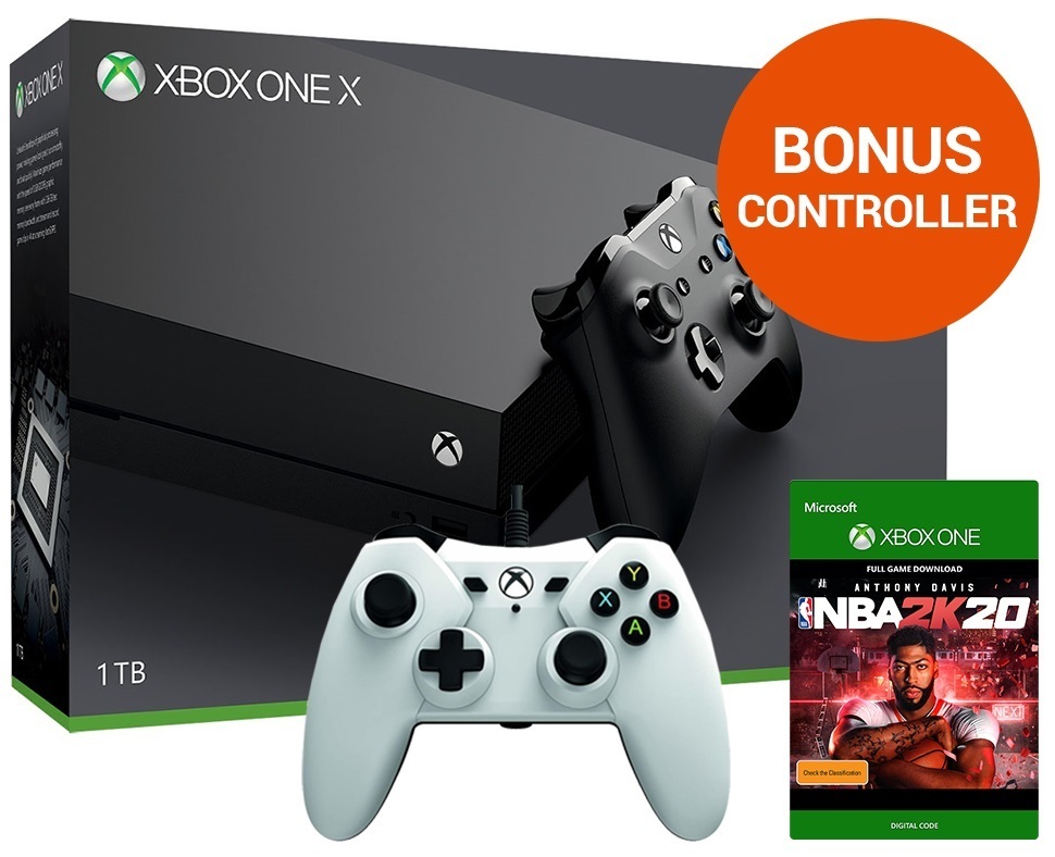 Xbox One X 1TB NBA 2K20 Console Bundle for Xbox One image