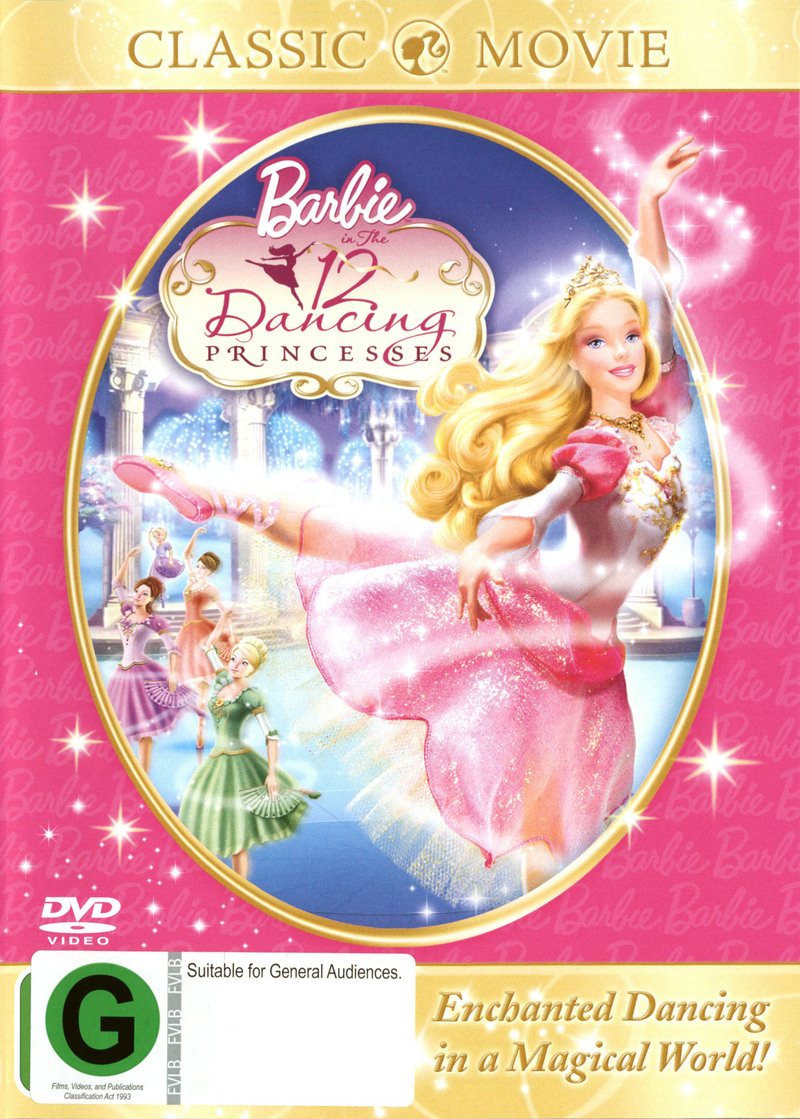 Barbie In The 12 Dancing Princesses on DVD image