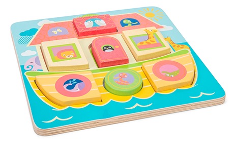 Le Toy Van: Petilou - Noahs Ark Puzzle image