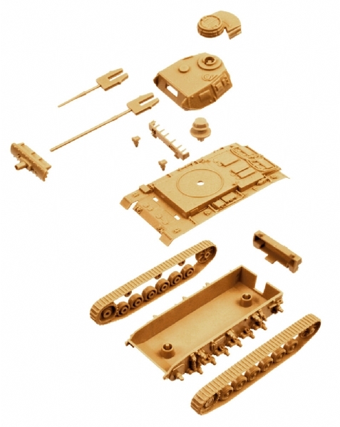 1/72 Pz. Kpfw. III - Fast Assembly Kit image