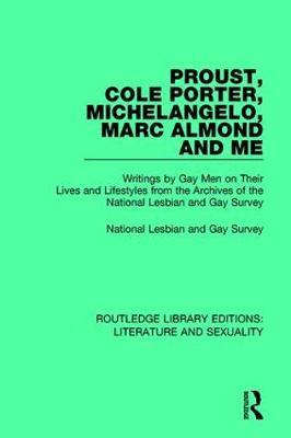 Proust, Cole Porter, Michelangelo, Marc Almond and Me by National Lesbian & Gay Survey image