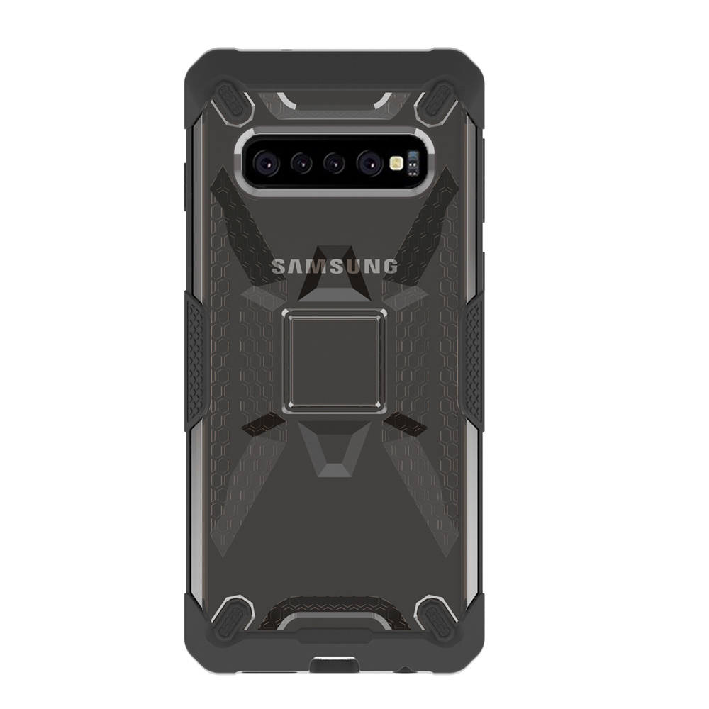 Miesherk: YY phone case for Samsung S10 - Grey+Black image