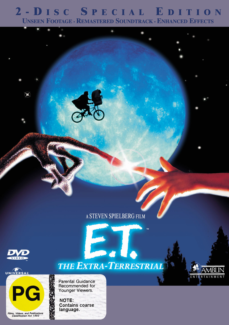 E.T. - The Extra-Terrestrial: Special Edition (2 Disc Set) on DVD image