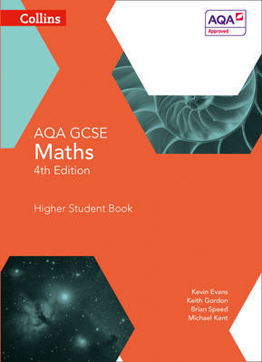 GCSE Maths AQA Higher Student Book by Kevin Evans image