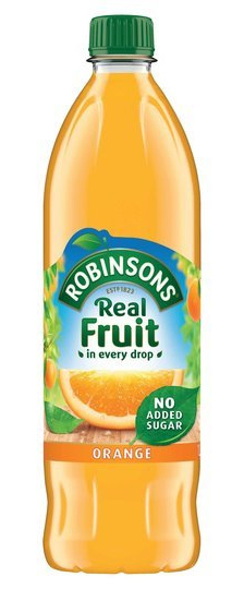 Robinsons Orange No Added Sugar 1L image