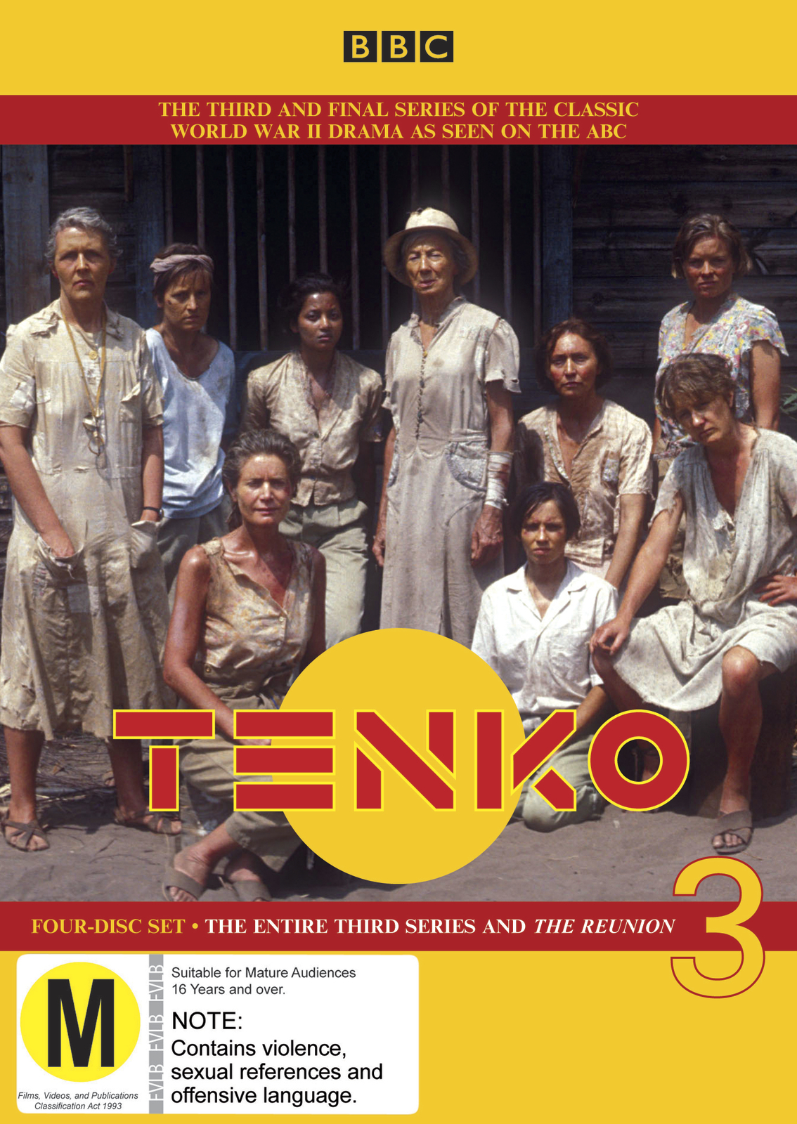 Tenko - The Entire 3rd Series and The Reunion (4 Disc Set) on DVD image