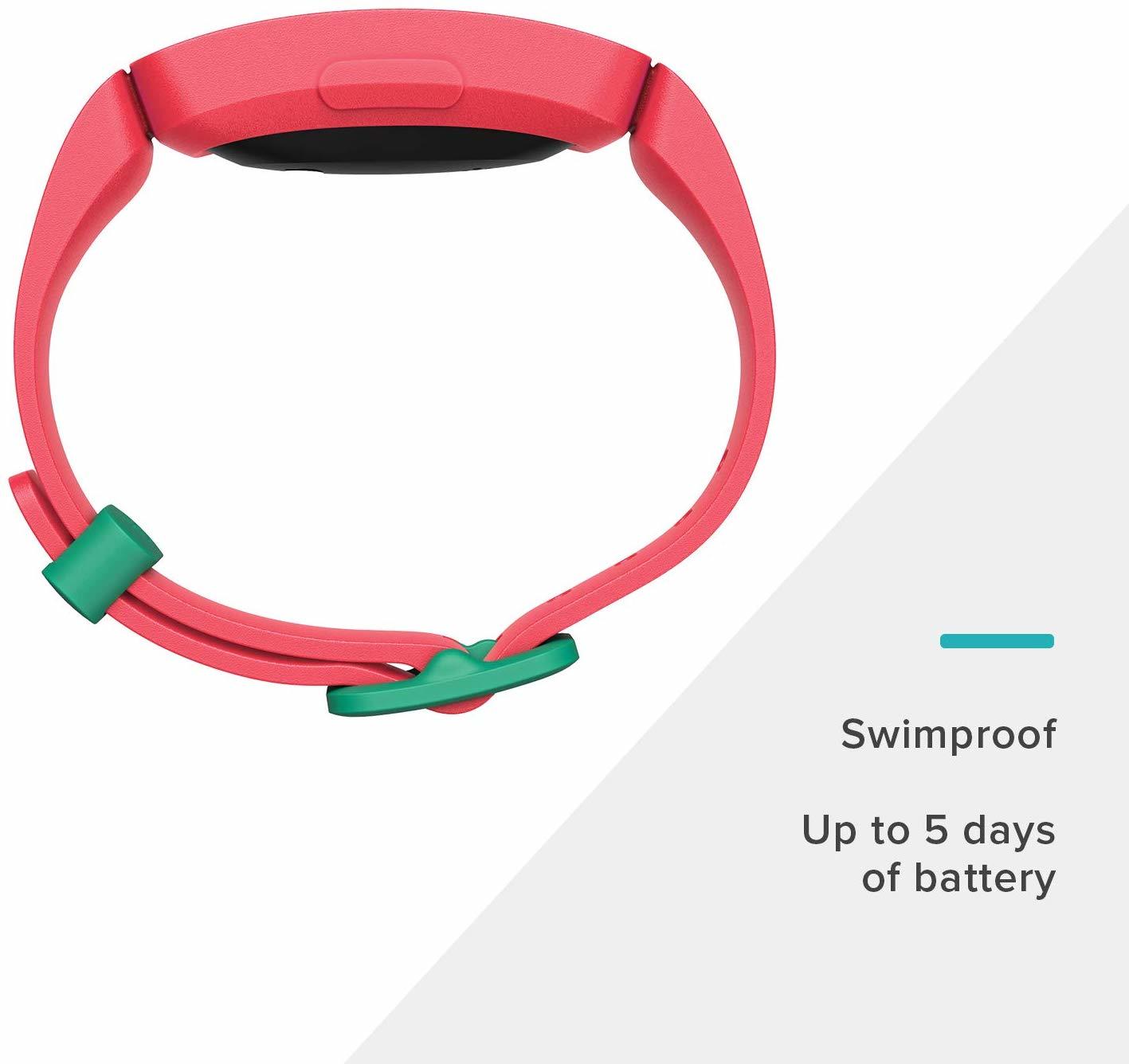 Fitbit Ace 2 Kid's Activity Tracker - Watermelon/Teal image