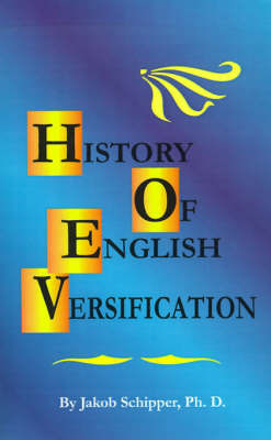 A History of English Versification by Jakob Schipper image
