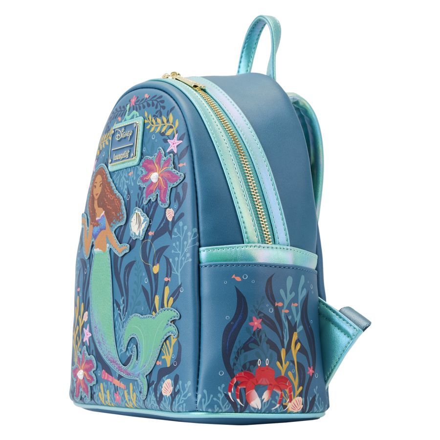 Loungefly Little Mermaid (2023) Ariel Mini Backpack at Mighty Ape NZ