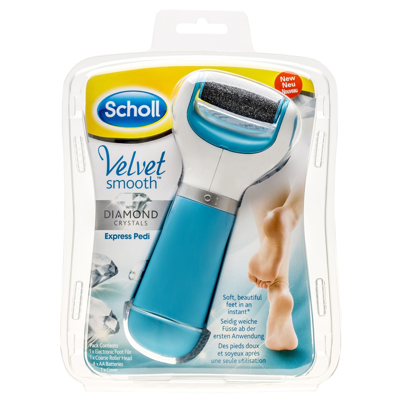 Scholl Velvet Smooth- Express Pedi with Diamond Crystals