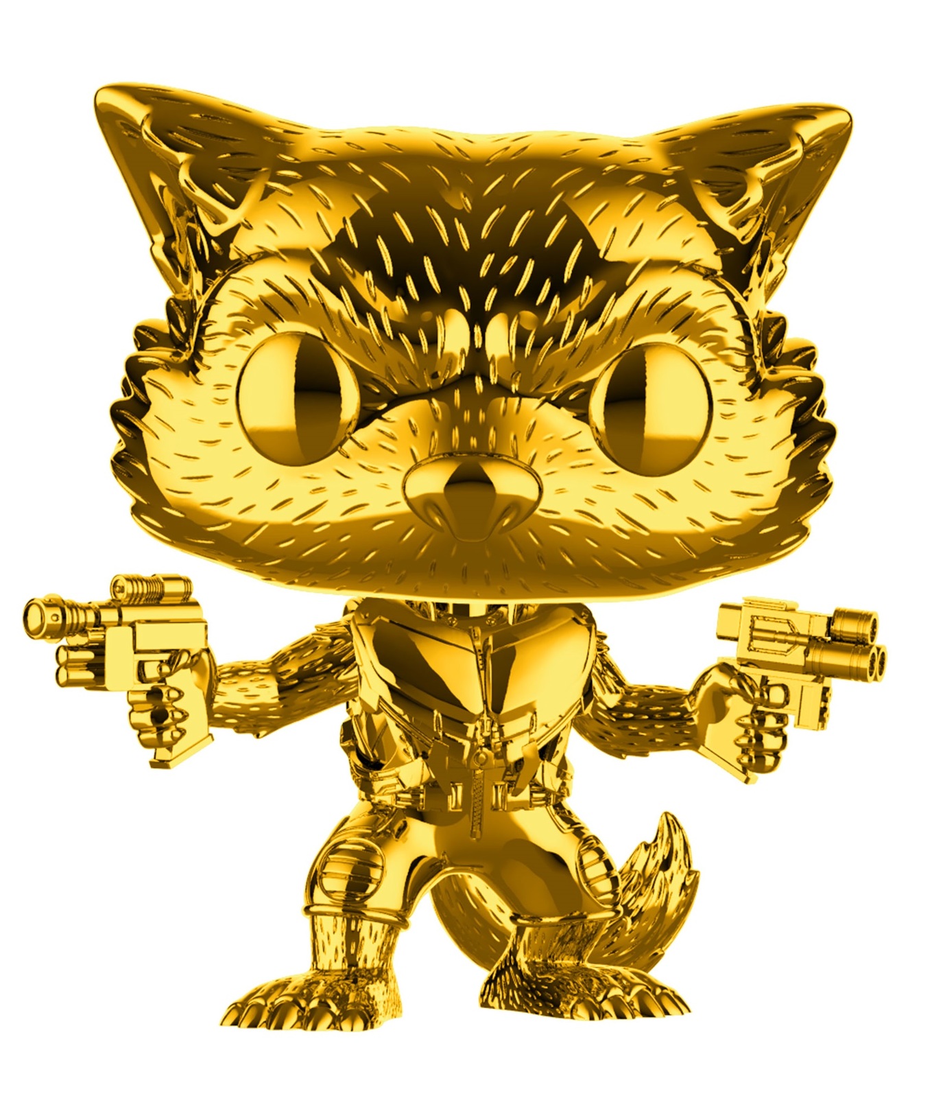 Rocket Raccoon (Gold Chrome) - Pop! Vinyl Figure image