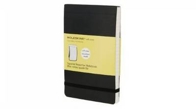 Moleskine Soft Cover Pocket Squared Reporter Notebook by Moleskine