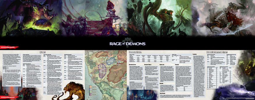 D&D: Dungeon Master's Screen (Rage of Demons) image