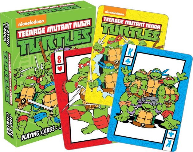 Teenage Mutant Ninja Turtles – Retro Playing Cards