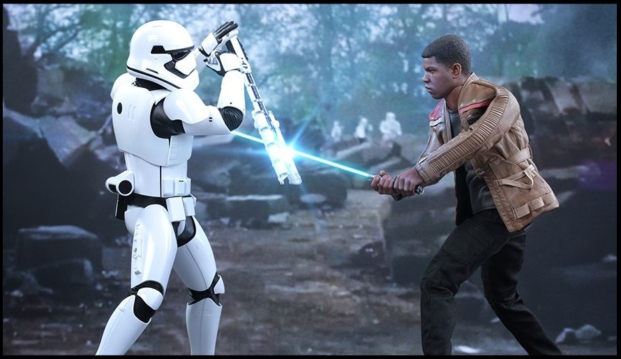 Star Wars: The Force Awakens - 12" Finn & First Order Riot Control Figure Set image