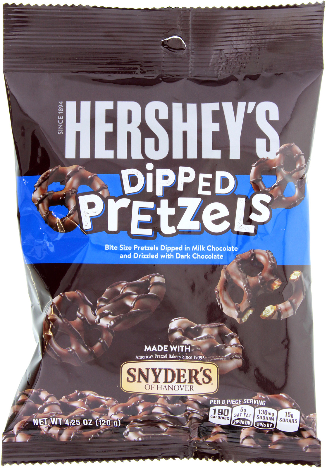 Hershey's Milk Chocolate Dipped Pretzels 120g image