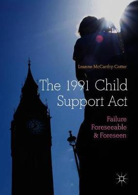 The 1991 Child Support Act by Leanne McCarthy-Cotter image