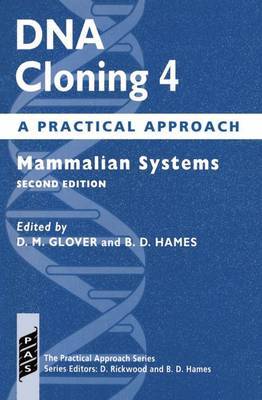 DNA Cloning 4: A Practical Approach image