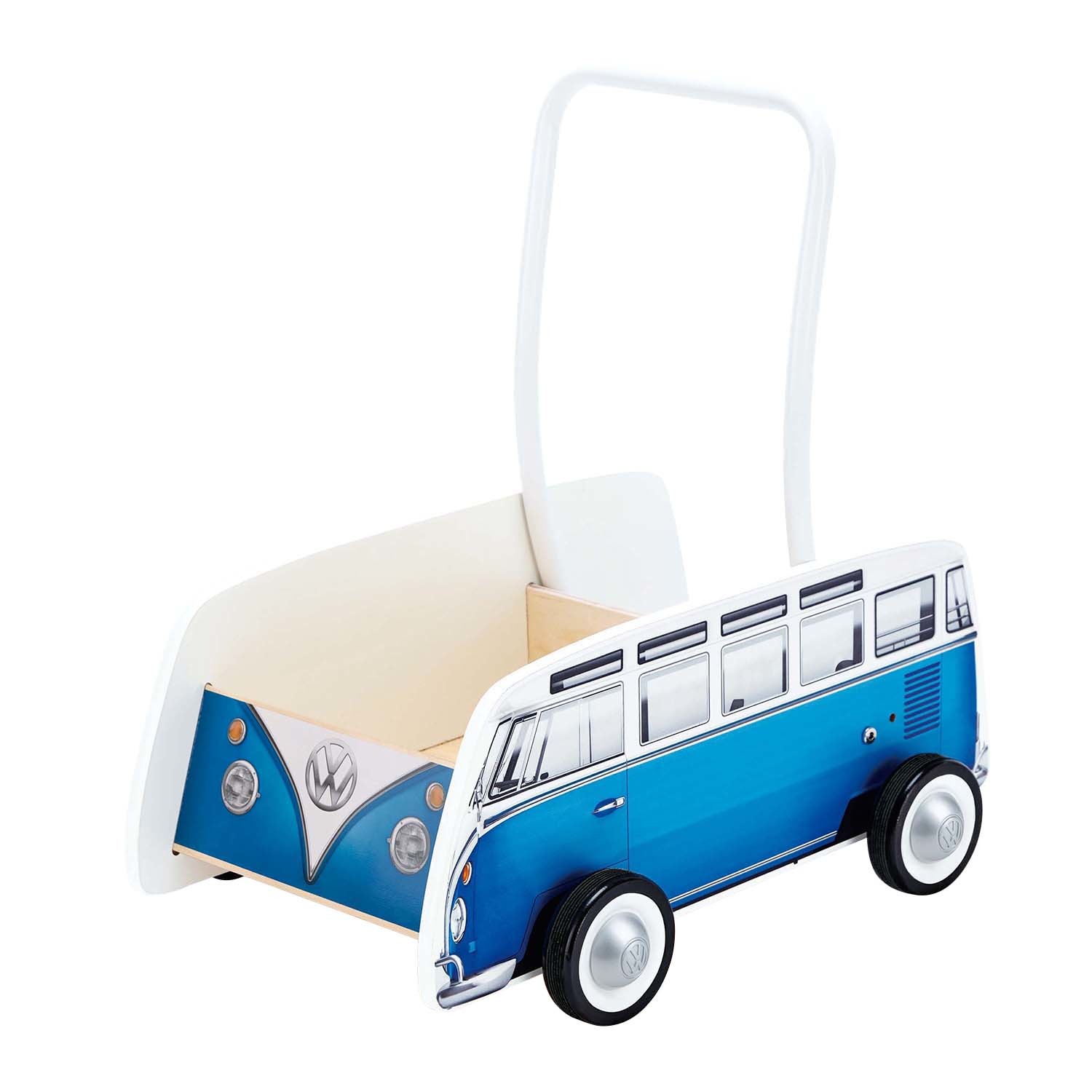 Hape: VW Combi Van Walker - Blue