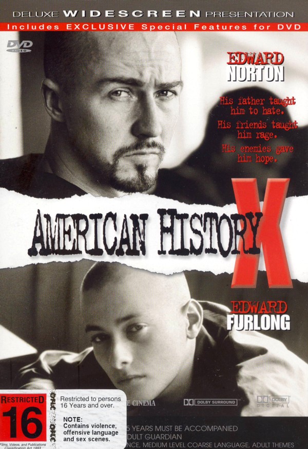 American History X on DVD image