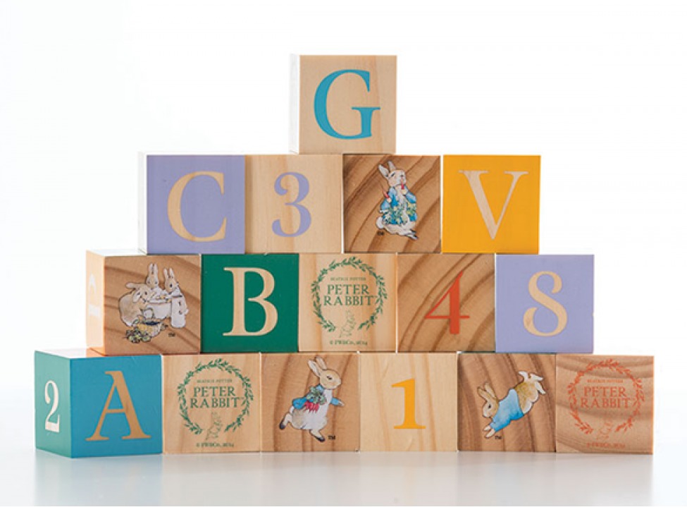 Beatrix Potter - Wooden Learning Blocks (16pc)