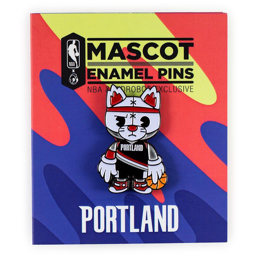 NBA: Portland Trailblazers - Blaze Mascot Enamel Pin image
