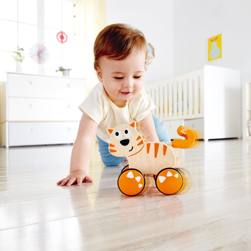 Hape: Dante the Cat - Push & Go Pal image