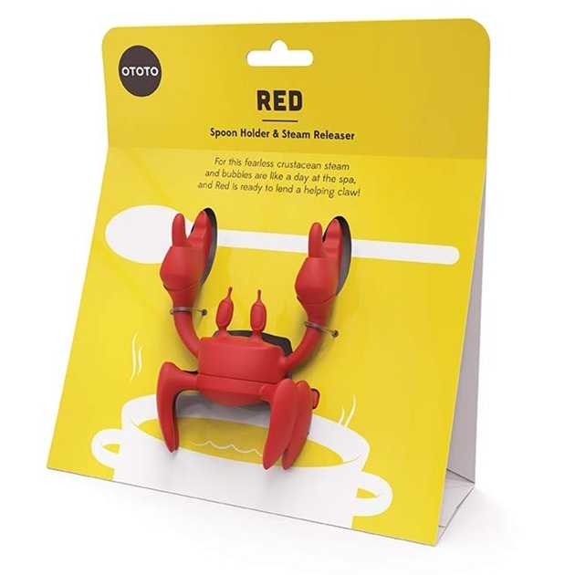 Ototo: Red Spoon Holder & Steam Releaser image