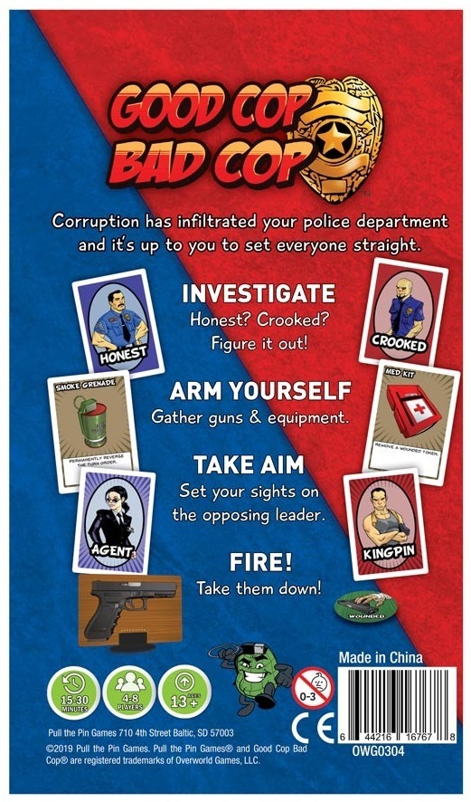 Good Cop Bad Cop Board Game at Mighty Ape Australia
