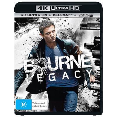 The Bourne Legacy on Blu-ray, UHD Blu-ray image