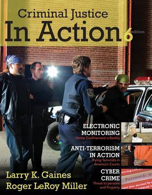 Criminal Justice in Action by Larry K Gaines image
