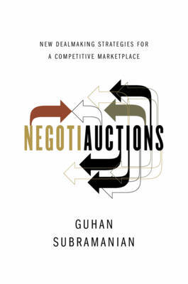 Negotiauctions on Hardback by Guhan Subramanian