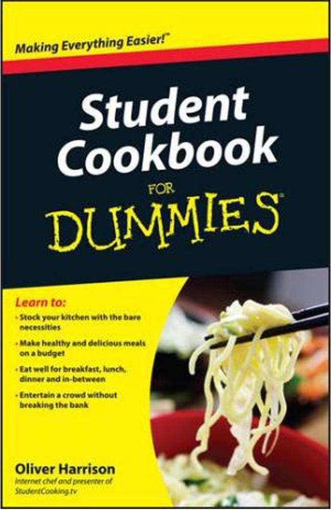 Student Cookbook For Dummies Oliver Harrison Book In