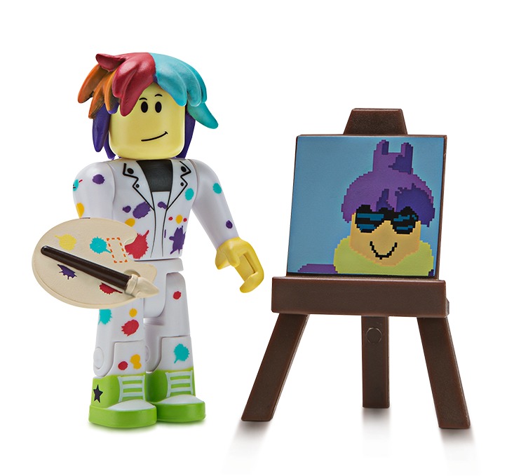 Roblox Core Figure Pack Pixel Artist Toy At Mighty Ape Nz - roblox celebrity core figure pack pixel artist image