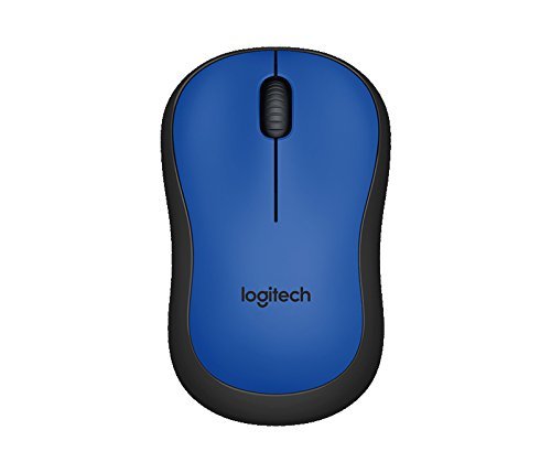 Logitech M221 Silent Wireless Mouse - Blue image