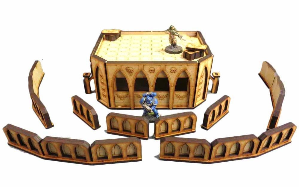 TTCombat: Tabletop Scenics - Gothic Bunker Mk II image