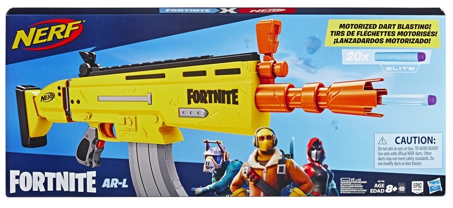 Nerf Fortnite: Elite Dart Blaster - AR-L