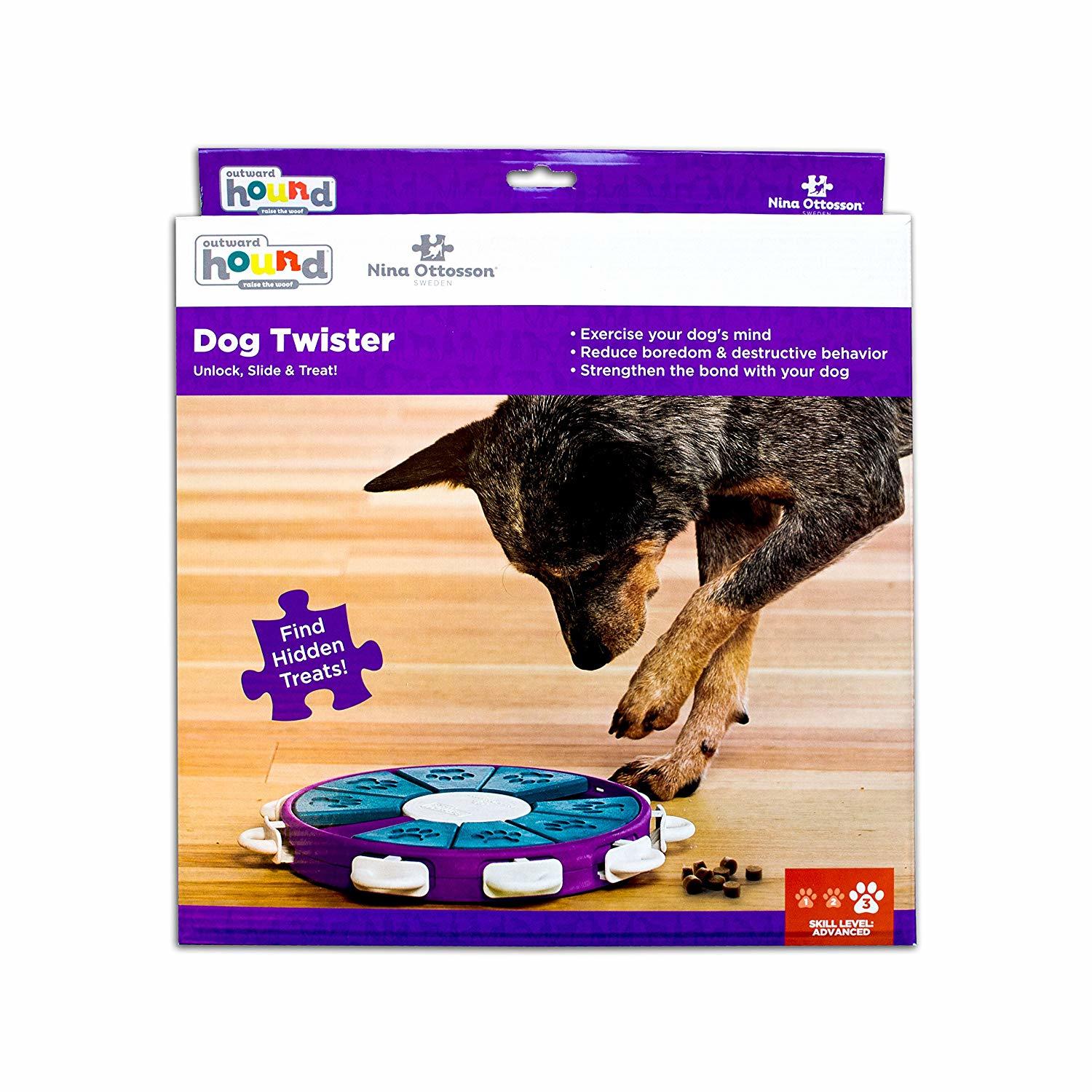 Outward Hound: Dog Twister - Purple image