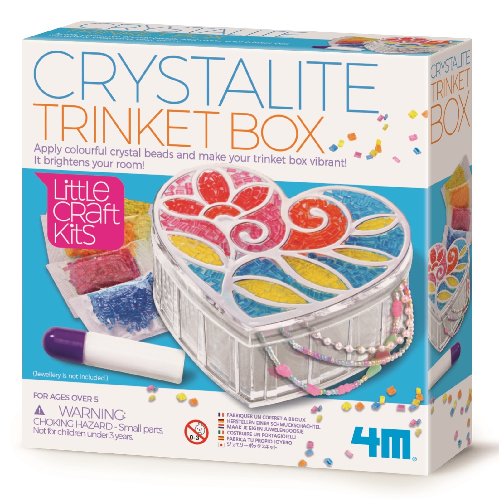 Buy Little Craft Crystalite Trinket Box at Mighty Ape Australia