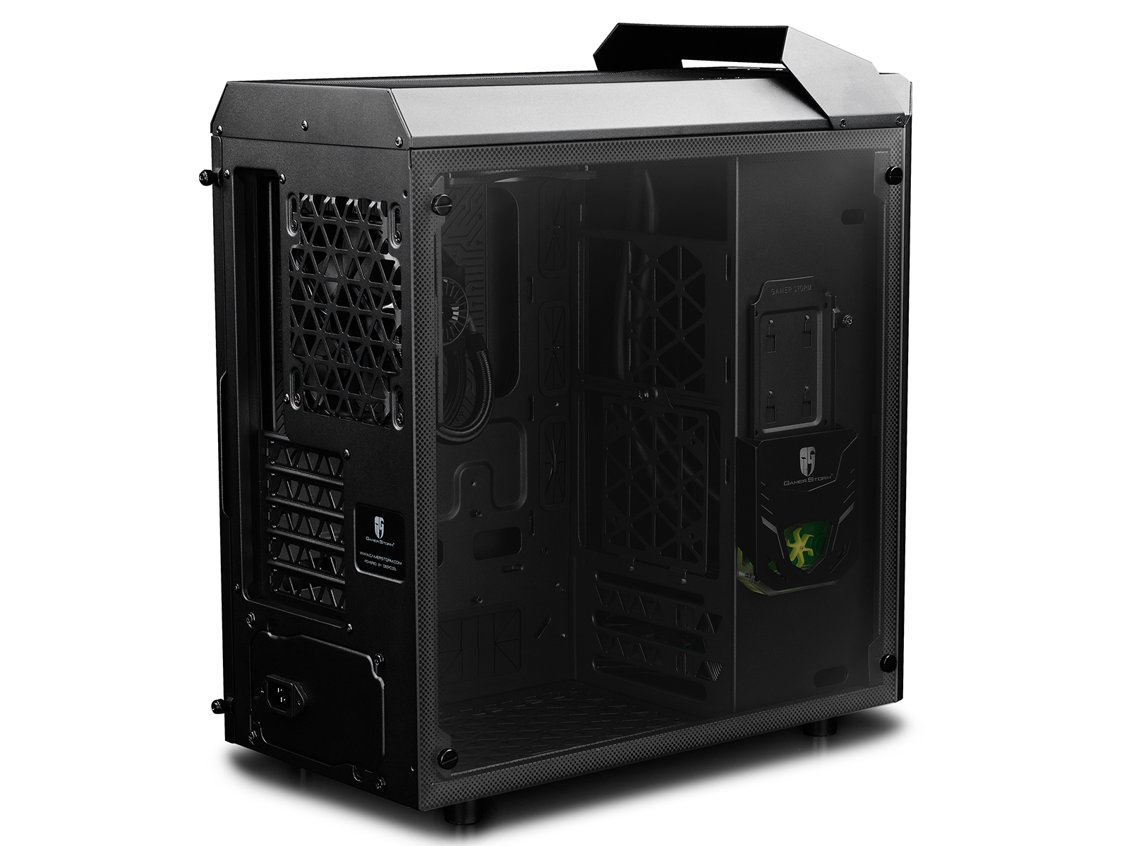 Deepcool Baronkase Case Liquid Cooling System Black at Mighty Ape NZ