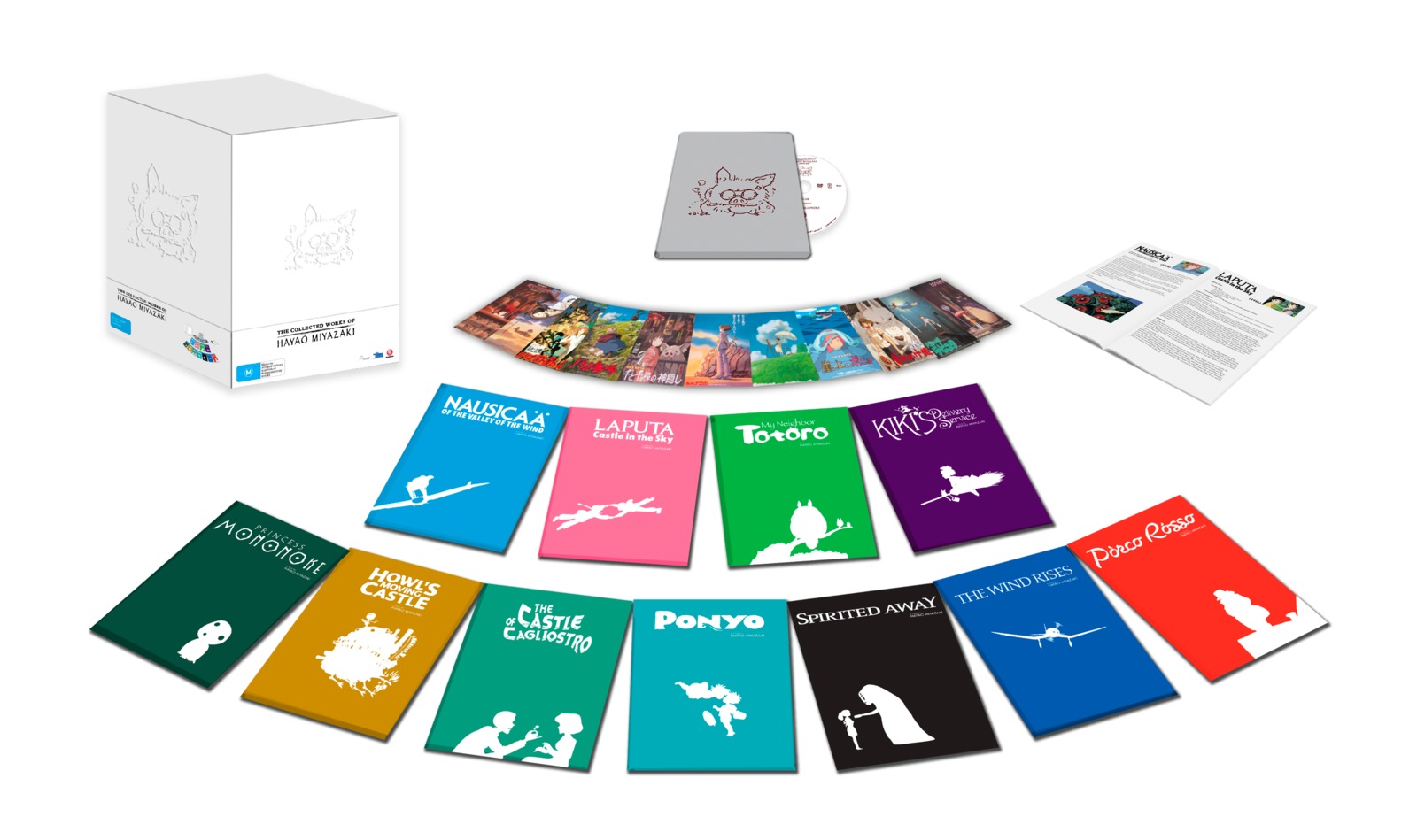 The Collected Works of Hayao Miyazaki Box Set on DVD image
