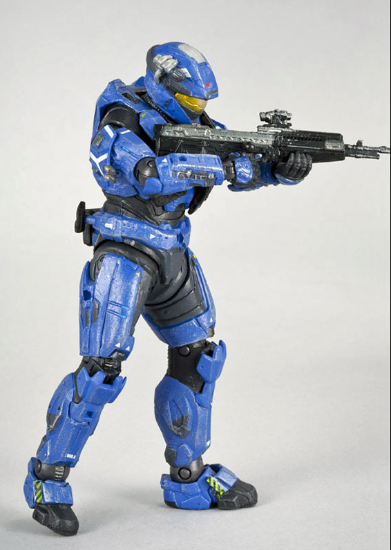 Halo Reach Series 3 Action Figure - Spartan Military Police Custom