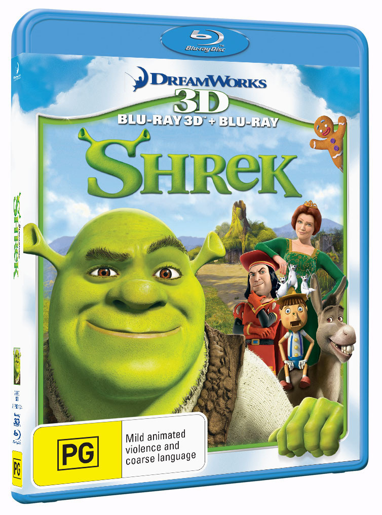 Shrek - 3D Combo on Blu-ray, 3D Blu-ray image