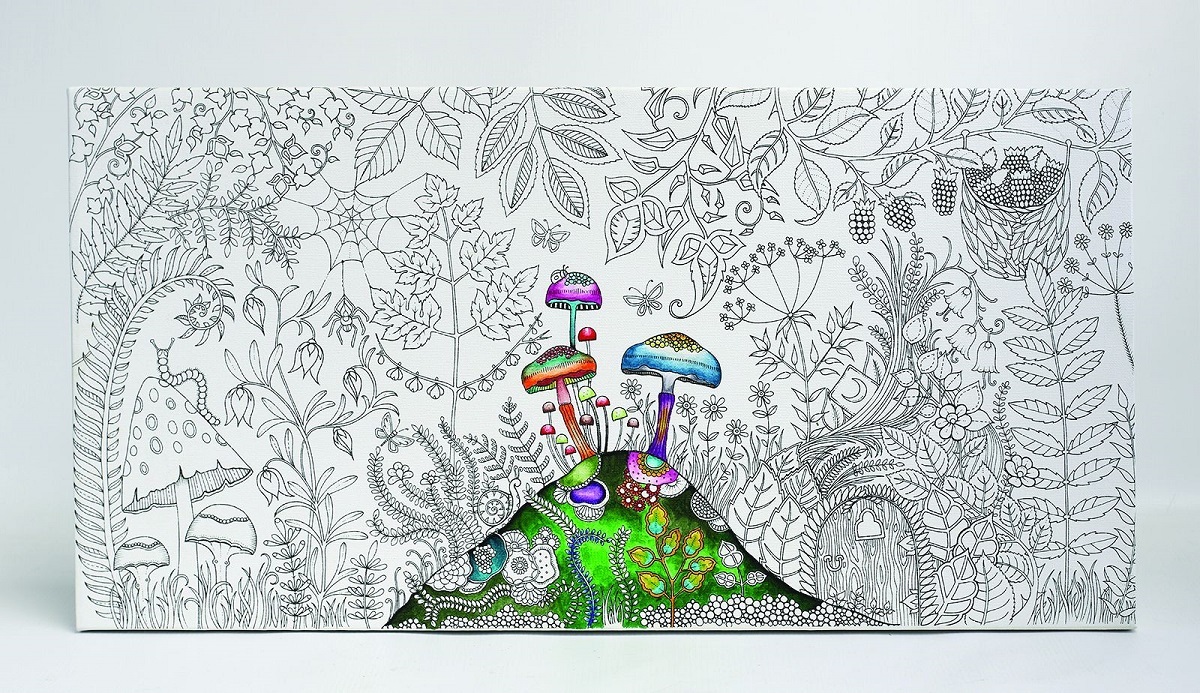 Buy Johanna Basford Canvas 12x24 Enchanted Forest at Mighty Ape NZ