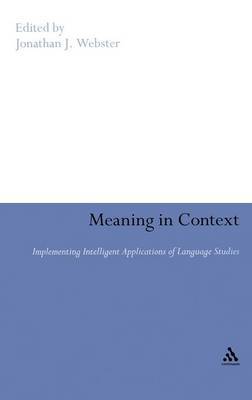 Meaning in Context on Hardback