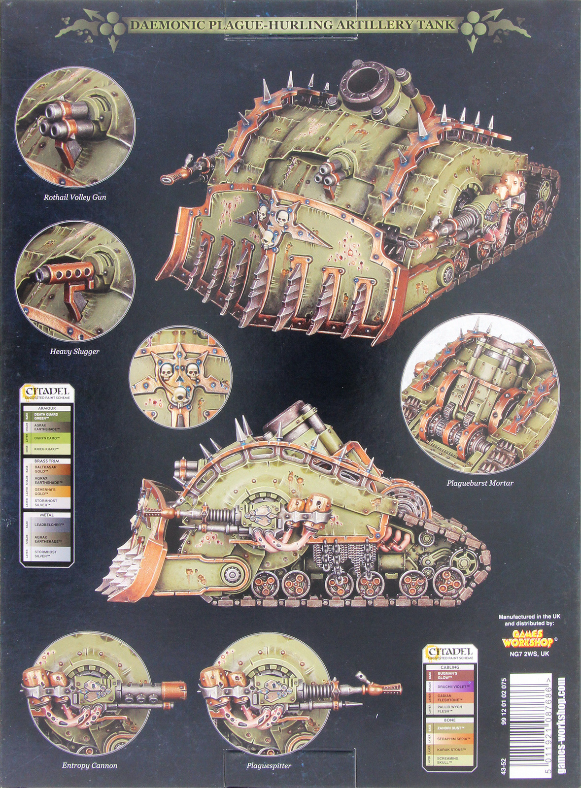 Warhammer 40,000: Death Guard - Plagueburst Crawler image