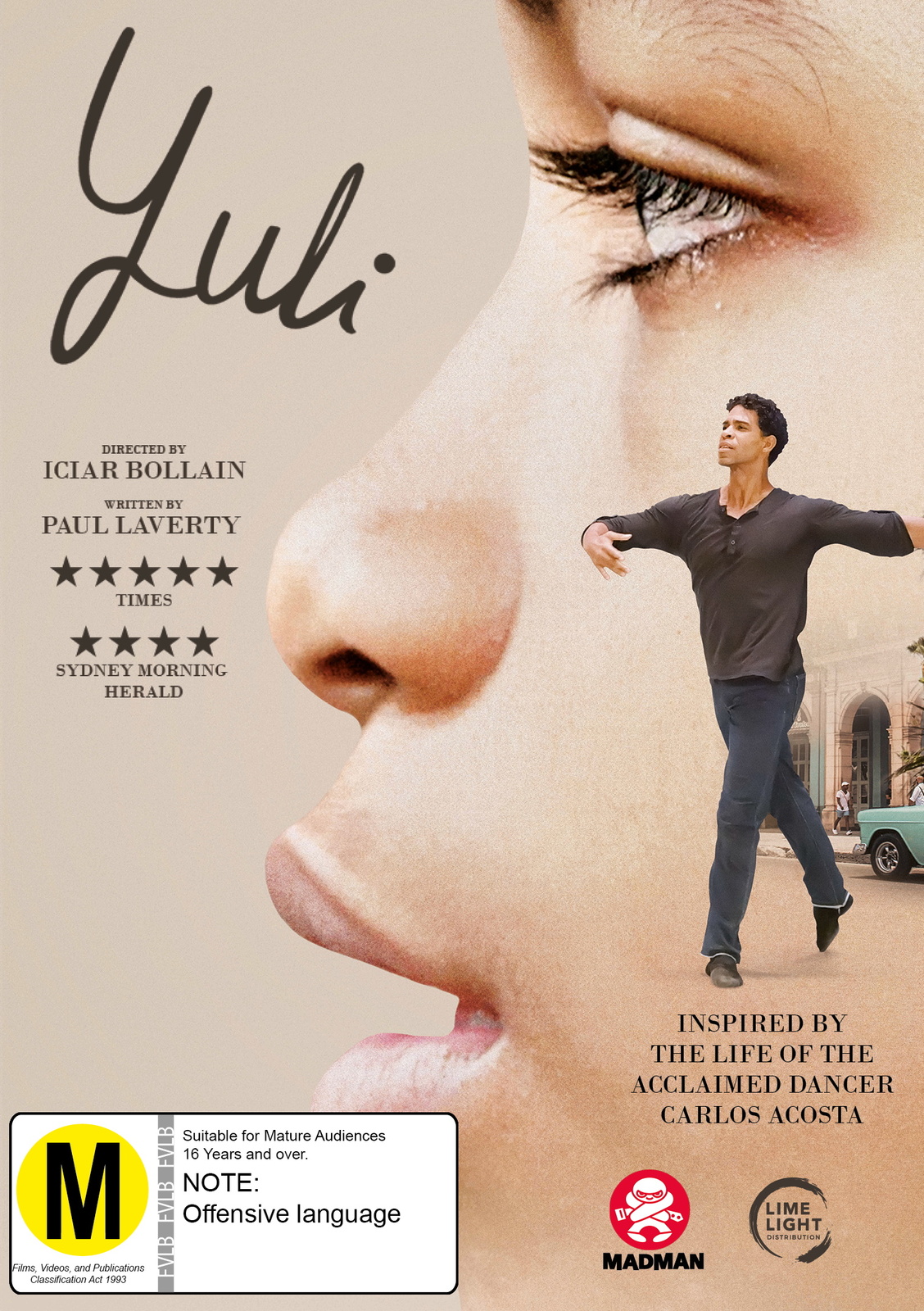 Yuli on DVD