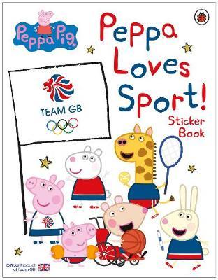 Peppa Pig: Peppa Loves Sport! Sticker Book by Peppa Pig image