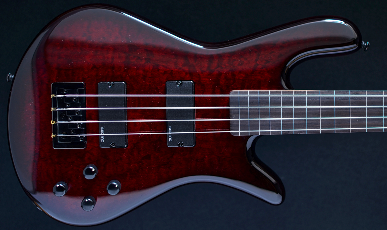 Spector Legend 4 Classic Bass Blackcherry at Mighty Ape NZ
